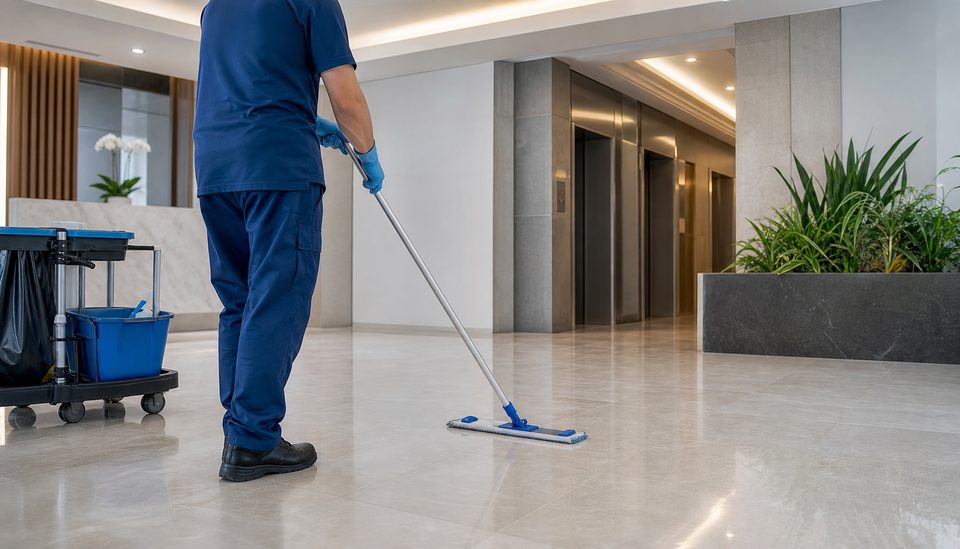 Limpeza de condomínio e áreas comuns